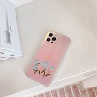 Wholesale Discolor laser spring flowers tpu soft phone cases for iPhone pro promax X XS Max Plus case cover