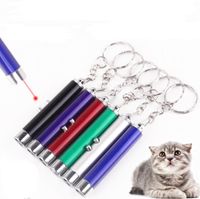 Wholesale Cat Playing Laser Stick Red Blue Light Interactive Toy Lasers Teasing Cats Sticks Random Color SN5515