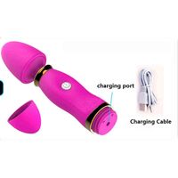 Wholesale Nxy New Mini Av Vibrator Adult Sex Products Frequency Vibration Female G spot Masturbator Massage Toy Hot Sale1213
