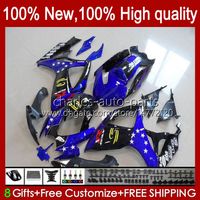Wholesale MOTO Body Kit For SUZUKI K6 GSXR CC CC CC Bodywork No GSXR GSXR750 GSX R750 GSXR GSXR600 GSX R600 OEM Fairing blue black blk