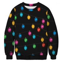 Wholesale Men s Sweaters Unisex Ugly Christmas Sweater D Funny Print Holiday Sweatshirt Pullover Xmas Jumpers Tops Plus Size Autumn Winter Clothing