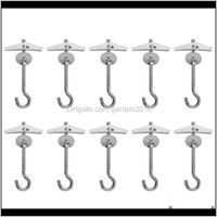 Wholesale Yardwe M5 Kg Carbon Steel Plasterboard Ceiling Wall Spring Toggle Hook Bolts Hanger Fixing Anchors Hooks Rails C4Gn6 Ne2To