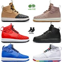 Wholesale Outdoor Sports Forcing Running Shoes Off Women Mens Lunar One Casual Sneakers Particle Pink Red Triple Black Tan Blue Gold Burgundy White Multi Duckboot Trainers