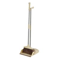 Wholesale Brooms Dustpans Broom And Dustpan Kit Vertical Automatic Cleaning Swe eping Stand For Office Kitchen Hall Combination
