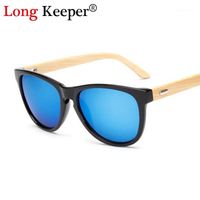 Wholesale Sunglasses Long Keeper Men s Aritificial Wood Grain Temple Brand Design Summer Unisex Bamboo Sun Glasses Vintage Gafas
