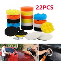 Wholesale Car Sponge Set Inch Polishing Pads Kit Buffing Waxing Wool Wheel Pad Set For Removes Scratches