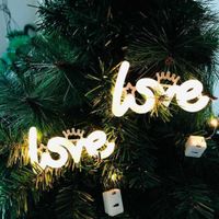 Wholesale 2022 Valentine s Day Love Letters Romantic LED Light Props Fashion Party Weddings Pandents Home Xmas Tree Decorations Luminous Night Lighr mini Supplies GT8DEE7