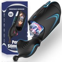 Wholesale Vibrators Powerful Electric Glans Massager Vibrator Penis Stimulation Delay Ejaculation Trainer Male Masturbator Sex Toys For Men Adults
