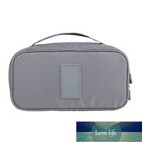 Wholesale Storage Drawers Bra Underwear Bag Waterproof Nylon Travel Portable Make Up Organizer Handbag Cosmetic Container