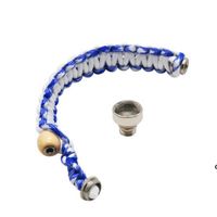 Wholesale Stash Bracelet Pipe Storage Discreet Smoking Pipes for Click Vanpe Tobacco Sneak A Toke Tools