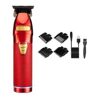 Wholesale S9 Professional cordless outliner Hair Trimmer Beard Hair Clipper Barber Shop Rechargeable Hair Cutting Machine can be zero gapped