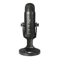 Wholesale Microphones USB Recording Condenser Microphone Suitable For Laptop Gaming Cardioid Studio Portable Vocals Voice Over Speaker