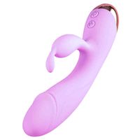 Wholesale NXY Vibrators Female Male Speeds Dual Vibration g Spot Vibrator Vibrating Stick Sex Toys for Woman Lady Adult Products for Women Orgasm1209