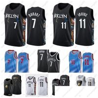 Wholesale Mens Kevin Durant Kyrie Basketball Irving Jerseys Black City Blue Tie Dye Classic Uniform Back To s Jerseys