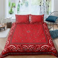 Wholesale Bedding Sets Luxury D Paisley Bandanna Printed Set Comfortable Duvet Cover Pillowcase Home Textile Single Queen And King Size