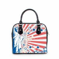 Wholesale Fashion Celebrity Painting Free Image Pattern Printing Trend One shoulder Portable Female Bag