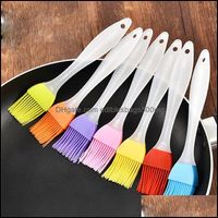 Wholesale Tools Aessories Outdoor Cooking Eating Patio Lawn Home Garden Baking Tray Bread Chef Pastry Oil Butter Tool Paint Sile Barbecue Brush Bbq