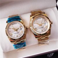 Wholesale couple watch men and women set branded watches for lover lovers luxury Wristwatches wedding orologio