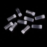 Wholesale 2021 Clear Small ml g Plastic Sample Bottles Refillable Cosmetic Container Jar Makeup Storage Vial Pots Tube