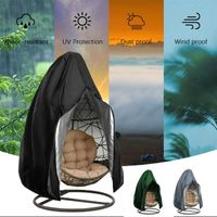 Wholesale Clothing Wardrobe Storage Garden Hanging Swing Chair Cover Dustproof Waterproof UV Protection Universal Polyester Outdoor Furniture Set