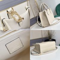 Wholesale M45659 Top PM CM OnTheGo Tote bags designers handbag Letter Embossing cowhide leather Female Square Bag Charming lady purses