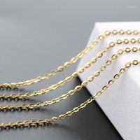 Wholesale Silver Jewelry S925 Sterling Nano Fine Women Necklaces Vintage Chains