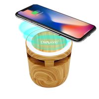 Wholesale Choworld Mini In Cask Bluetooth Speaker with Mobile Phone Wireless Charging Outdoor Retro Home Decoration Smart Gift ottie