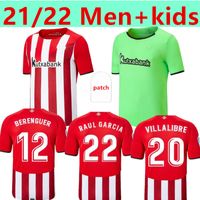 Wholesale 21 Bilbao soccer jersey home Athletic WILLIAMS MUNIAIN I MARTINEZ away football shirts YURI B RAUL GARCIA Men kids kits Camiseta de