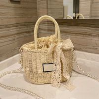 Wholesale Of Size Bags High Version Bag Ancient The Series Lady Home Girl Sweet Beach Pearl Pattern Handbag Luxury Bamboo Pspbn
