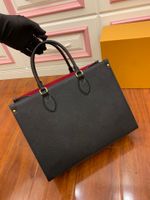 Wholesale Fashion ONTHEGO M44925 WOMEN luxurys designers totes bags genuine leather handbags messenger crossbody Men travel shoulder bag briefcase Wallet purse