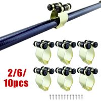 Wholesale Boat Fishing Rods Wall Mounted Rod Pole Storage Clip Clamp Holder Rack Organizer Clips Pool Cues Exhibition Pesca