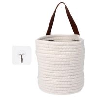 Wholesale Other Garden Supplies Pc Home Decor Cotton Rope Hand woven Basket Gift Sundries Storage
