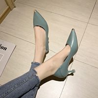 Wholesale Womens Shoes Hot High Heels Casual OL Sexy Korean Fashion Pumps Elegant Shoes Party Zapatos De Mujer Summer Thin Heels SAFWE333
