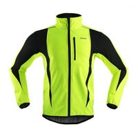Wholesale Cycling Clothing Autumn Winter Men s Thermal Fleece Jacket Windproof Waterproof Jersey Quick Dry Breathable Coat K1