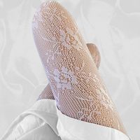 Wholesale Socks womens lace Stockings Lolita Hollowed Out Mesh Bottomed Pantyhose Japanese Lolitas Retro Floral Rattan White Stocking Hot Classic Tights Hosiery