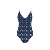 Wholesale Modern One Piece Swimwears Cross Strap Bodysuits Soft Quick Dry Swimsuit Women Bathing Suit For Swimming