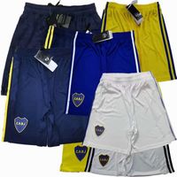 Wholesale 2021 Boca juniors Soccer Shorts DE ROSSI CARDONA TEVEZ home away rd th football Sports pants S XL