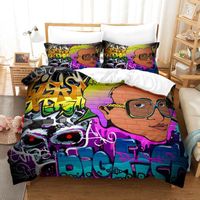 Wholesale Bedding Sets Street Drawing Set Single Twin Full Queen King Size Wall Art Bed Aldult Kid Bedroom Duvetcover D Print