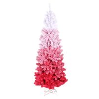 Wholesale Christmas Decorations List Gradient Pink Tree Decoration Ornaments X mas Party Festival Artware Home Display Furnishings