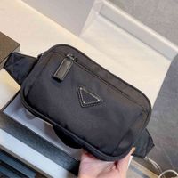 Wholesale Classic Best Unisex Waterproof Fanny Pack Personalized Credit Card Holder Design Wallet Bag Money Clip Men s Black Breast Bag