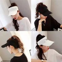 Wholesale summer empty top hat leisure Korean version breathable sun protection cap outdoor visor