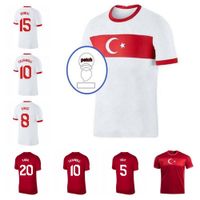 Wholesale 2021 Turkey national team Euro soccer jersey Yazici Caglar Söyüncü Demiral Ozan Kabak Calhanoglu Celik HOMA aWAY FOOTBALL SHIRTS