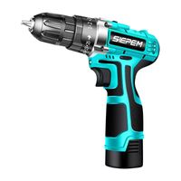 Wholesale Professiona Electric Drills Sharker V V Cordless Drill Driver Screwdriver Mini Wireless Power DC Lithium Ion Battery Home DIY Tools TH