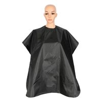 Wholesale Aprons Hairdressing Adult Kids Cape Gown Unisex Hair Cutting Dyeing Apron Wrap Clothes For Salon Barber Styling Tools Black Waterproof