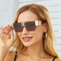 Wholesale Square sunglasses Women Rimless One Piece Frameless Flat Top Sun Glasses Men Luxury Silver Mirror Shades Eyewear