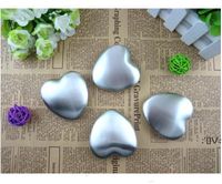 Wholesale Stainless Steel Soap Heart Shaped Odor Smell Remover Magic Soap Hand Washing Skin Care Eliminating Odor Bathroom Tool RRD12986