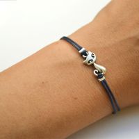 Wholesale Boutique Simple Women s Alloy Kitty Bracelet Refined Personalized Hand Jewelry