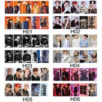 Wholesale 10pcs set kpop ateez photocard high quality double side printing album lomo photo card new arrivals for fans collection
