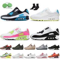 Wholesale Top Quality Women Mens Running Shoes th Anniversary Worldwide White Pink Black OFF Desert Camo Navy Blue Barely Rose Trainers Sneakers