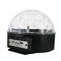 Wholesale Effects DJ LED Light Rotating Disco Ball Strobe Lighting Light Color Sound Activated Stage Lights For Club Birthday Party Home Decor